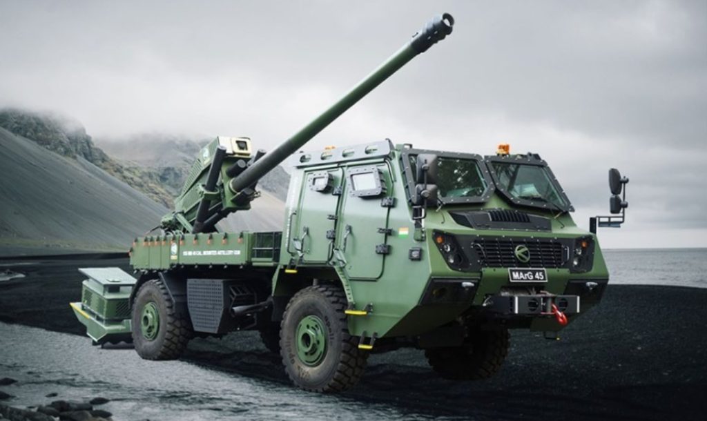 Артилерійська система MArG (Multi-terrain Artillery Gun). Джерело: Kalyani Group