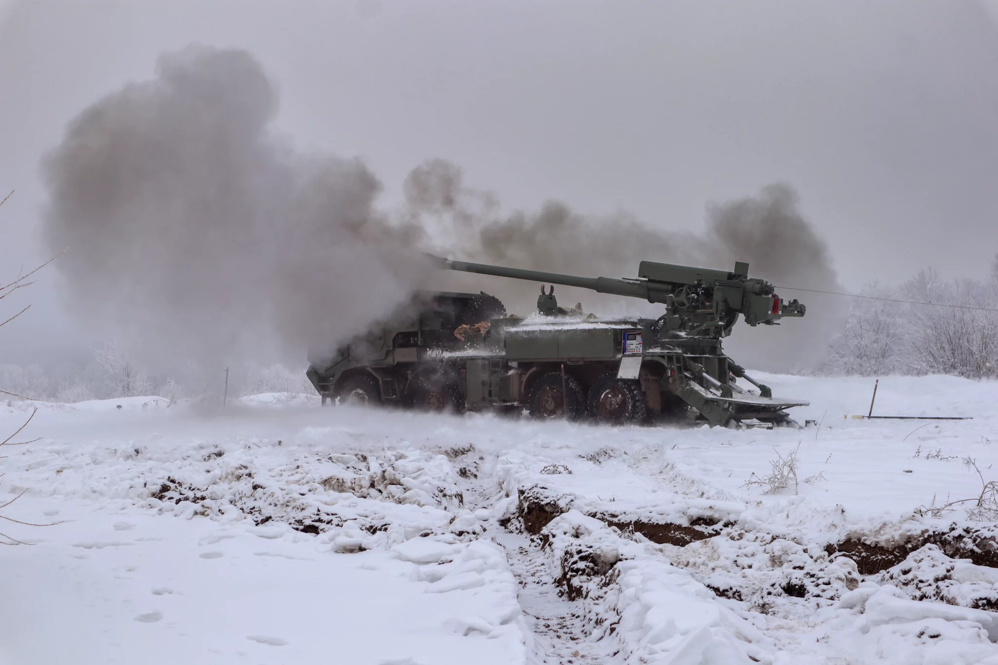 САУ "Богдана" 48-ї артбригади. Фото: Наталія Кравчук / АрміяInform