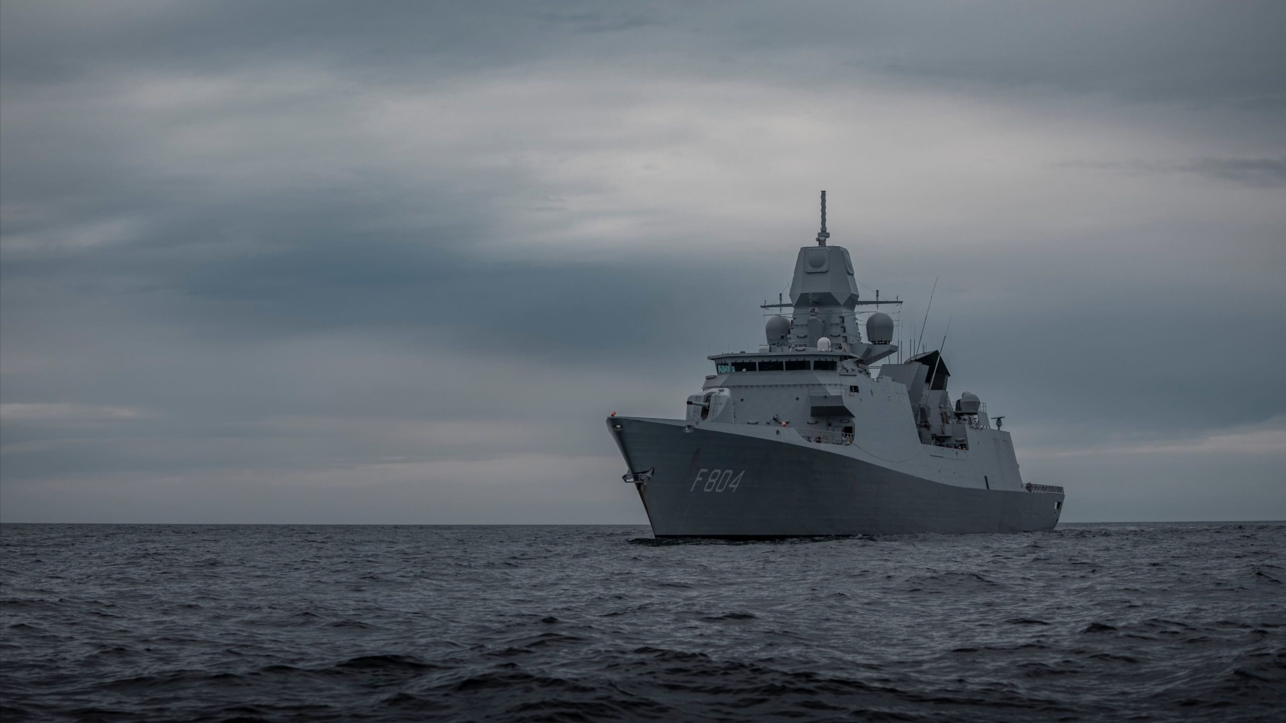 A Dutch Navy frigate HNLMS De Ruyter (F804). Photo credits: Ministry of Defence of the Netherlands