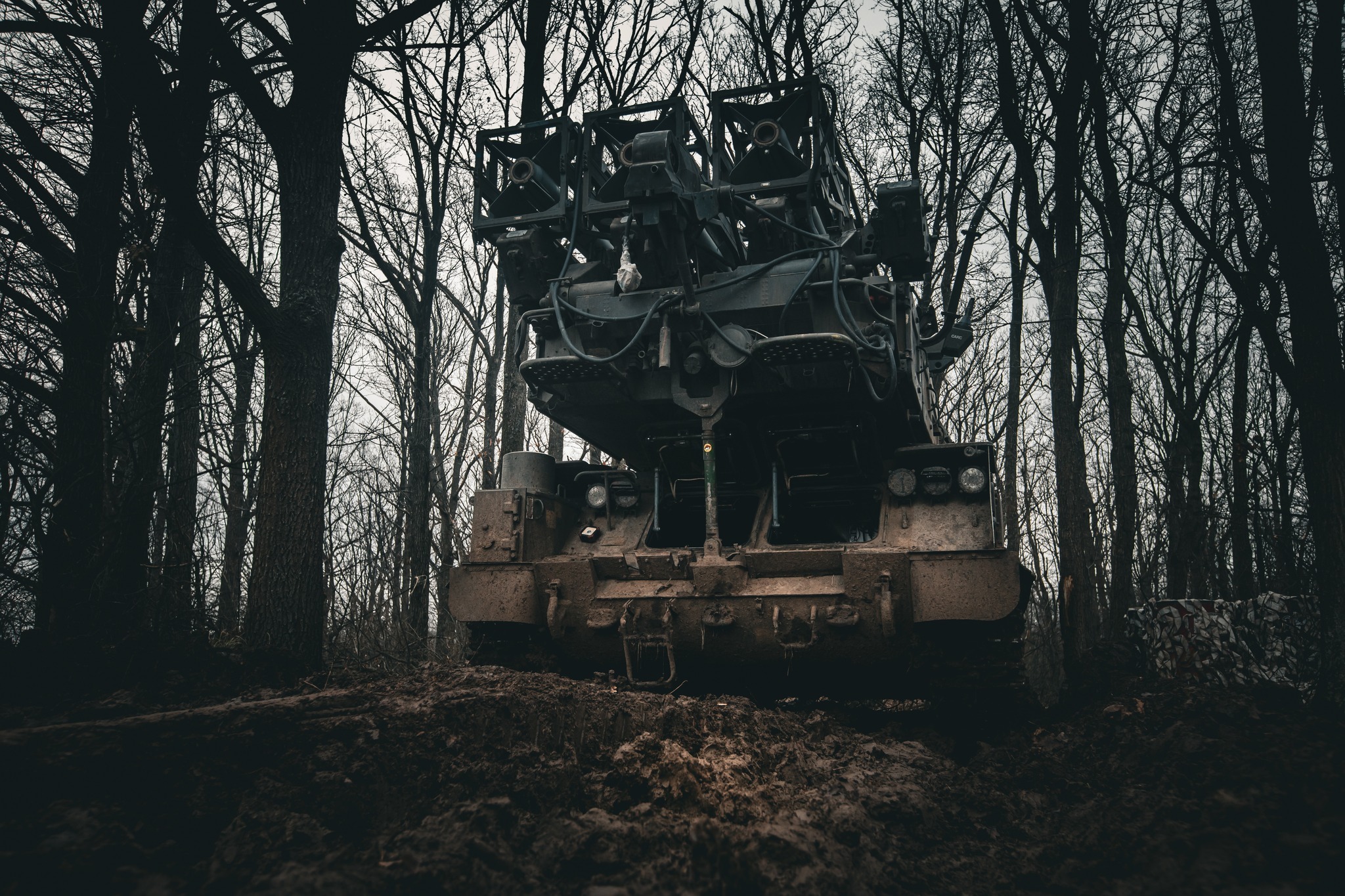 Бойову роботу модернізованого ЗРК «Бук» FrankenSAM уперше зафіксували на відео