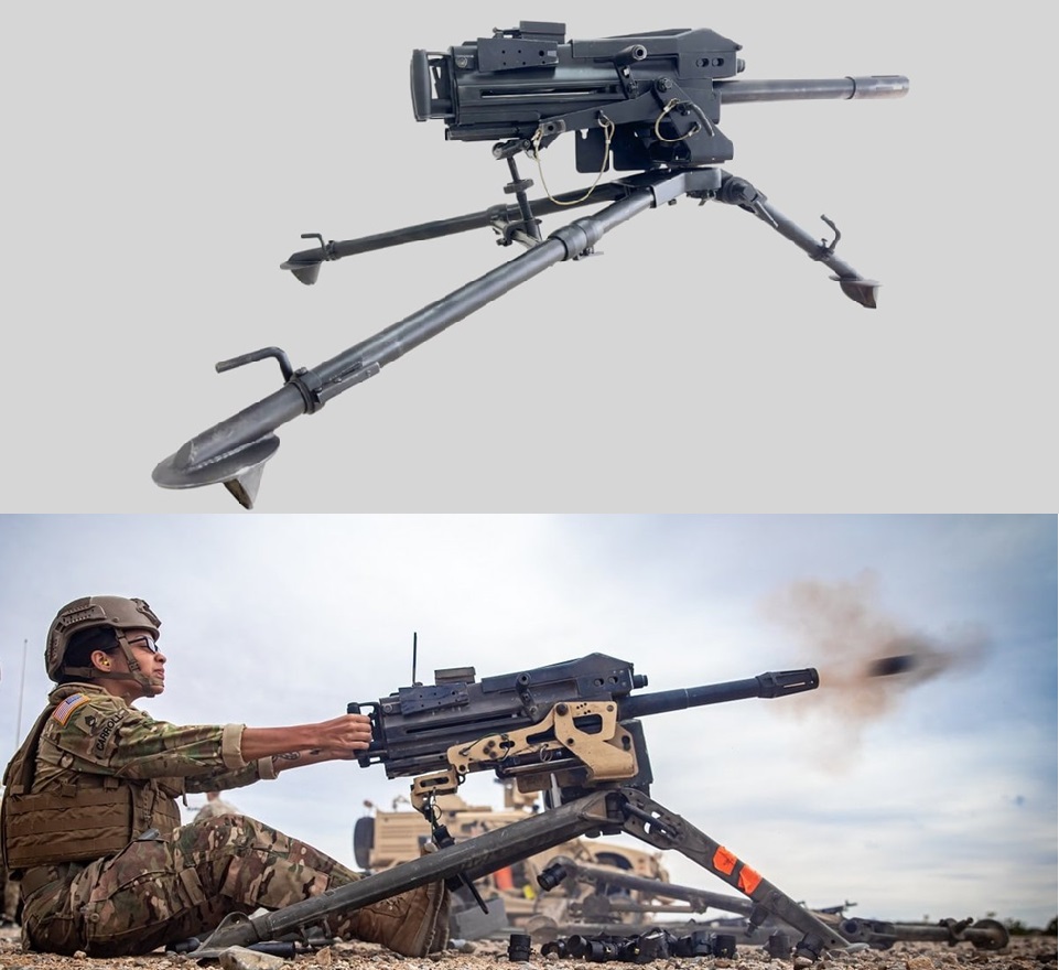 Порівнянна автоматичних гранатометів AGL-53 та Mk.19. Колаж Мілітарний
