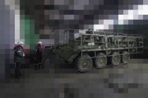 В Україні розгортають серійне виробництво захисних екранів для Stryker