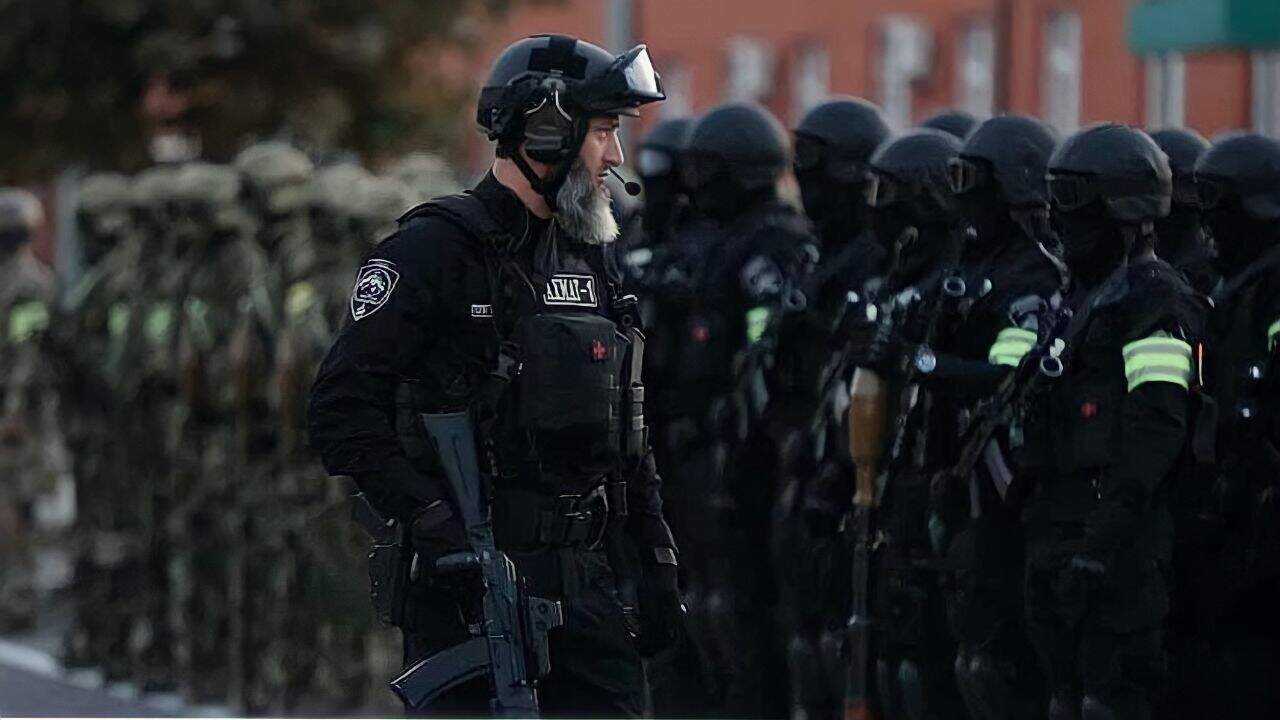 Спеціальний загін швидкого реагування «Ахмат». Фото: ЗМІ Чечні