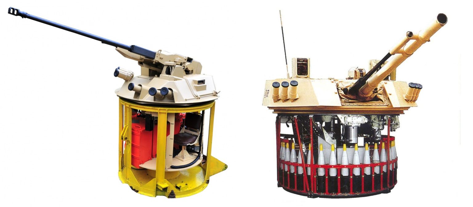 DVK-30 fighting module vs. standard Bakhcha-U turret