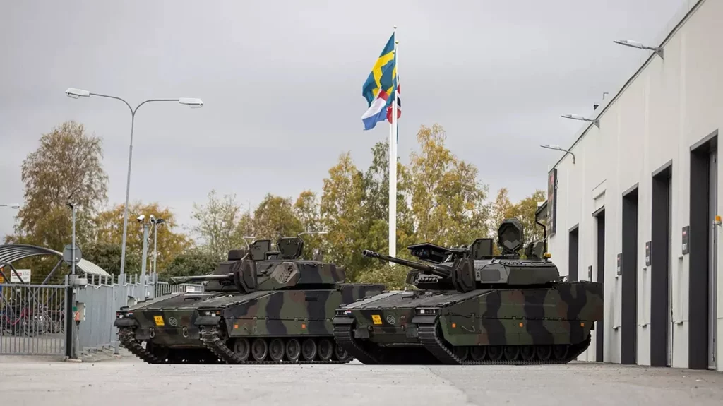 Бойові машини піхоти CV90 Армії Нідерландів. Фото: BAE Systems