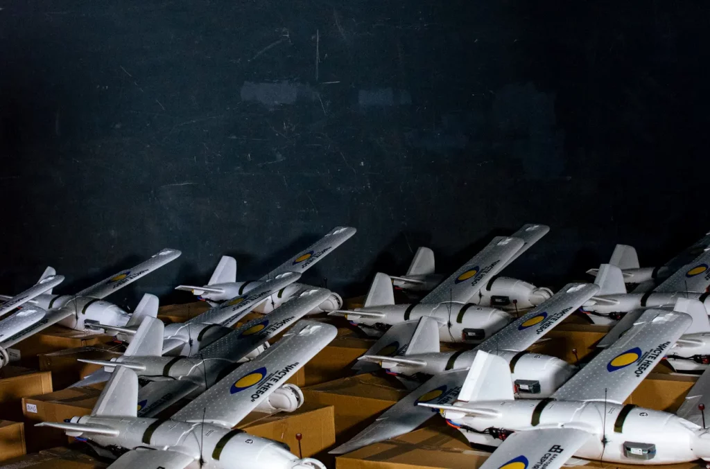 Дрони-перехоплювачі «Техно Тарас». Фото: фонд Сергія Притули