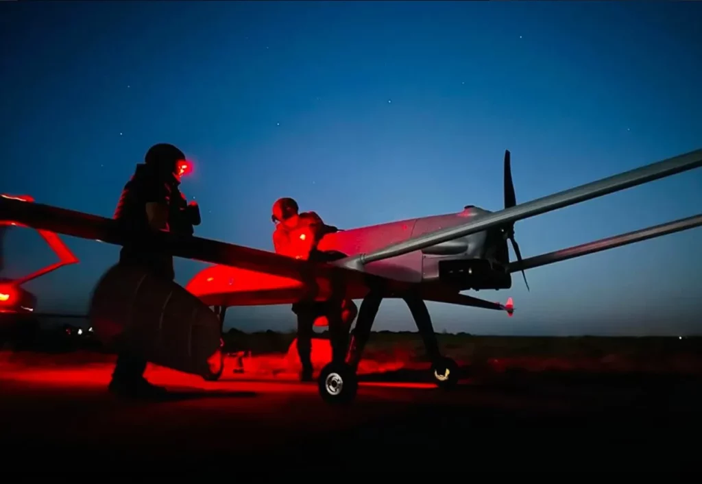Ukrainian attack drone “Liutyi”. Photo credits: CNN