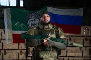 Amur - commander of the UAV unit of the Akhmat Special Forces. Photo by Apti Alaudynov