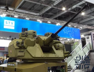 Slovakia has developed the new TURRA 30 combat module with a domestic active protection system (APS)