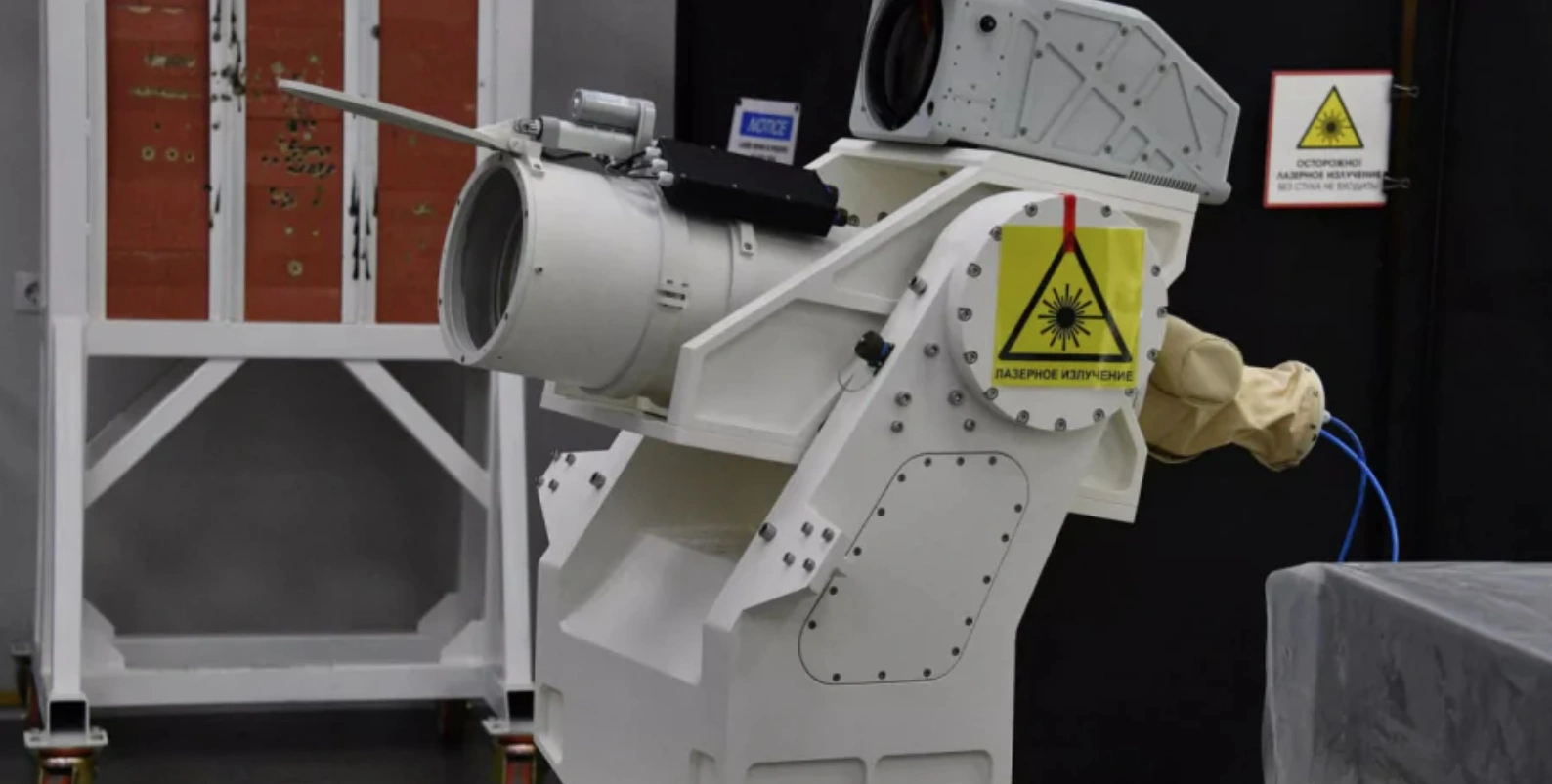 Лазерна установка від компанії «ЛЭМТ». Джерело: Sputnik