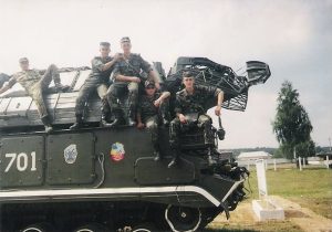 Бойова машина 9А330 257-го ЗРП. 2000 р.