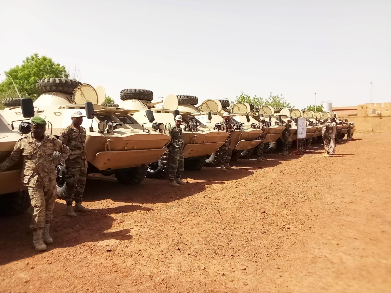 Niger’s military BRDM-2. July 2023. Photo credits: Niger’s Ministry of Defense