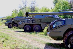 Territorial Defense Forces Receive Czech-Made Dana-M2 Self-Propelled Artillery Systems