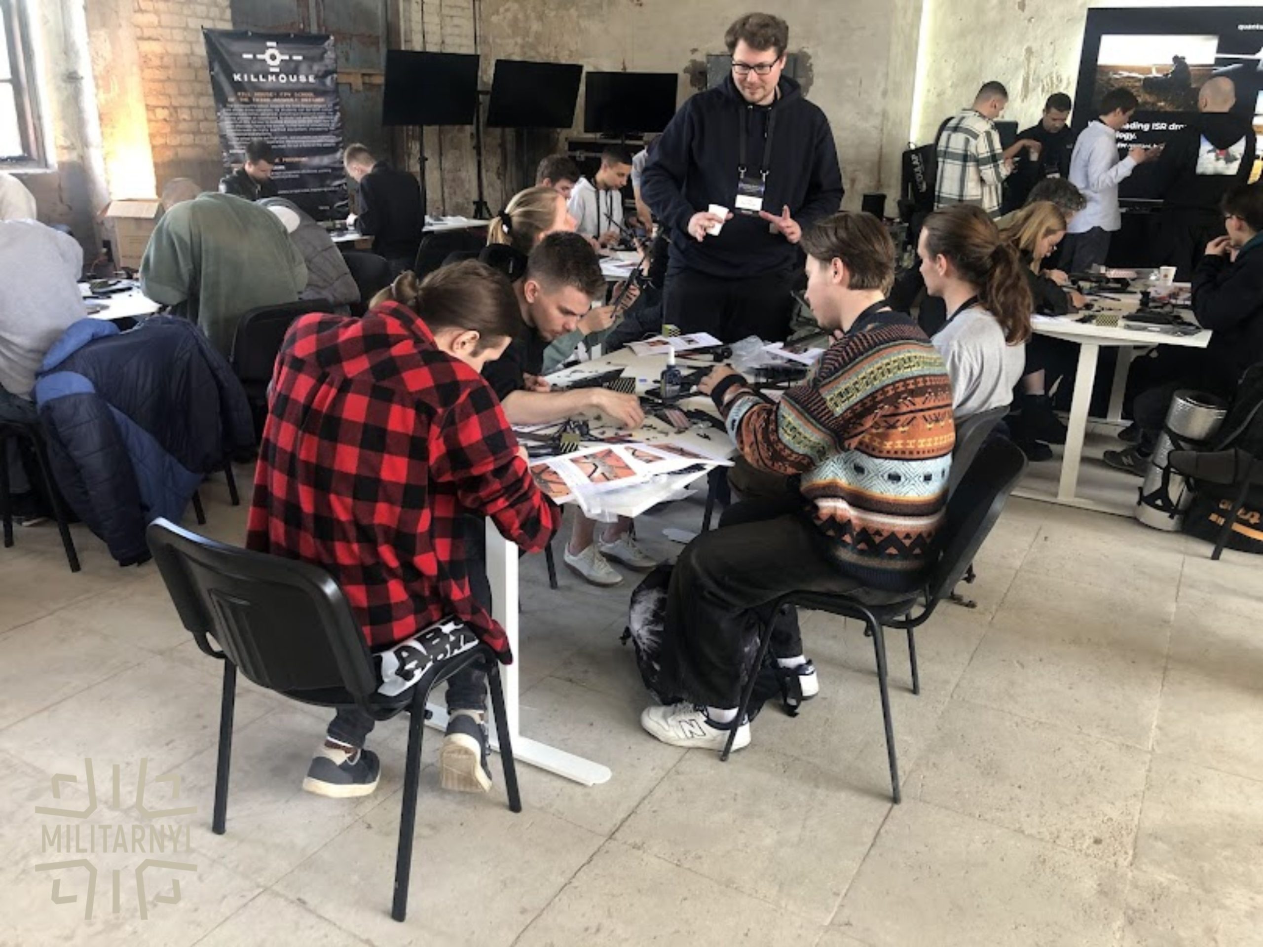 European Defense Tech Hackathon in Lviv. Photo credits: Militarnyi