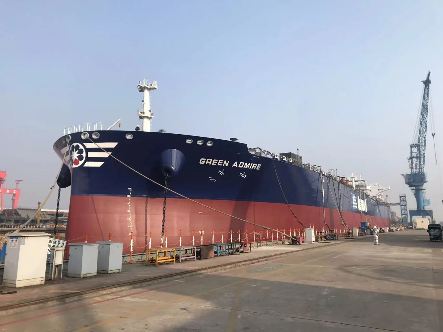 Green Admire tanker. Photo credits: aegean-shipping.com