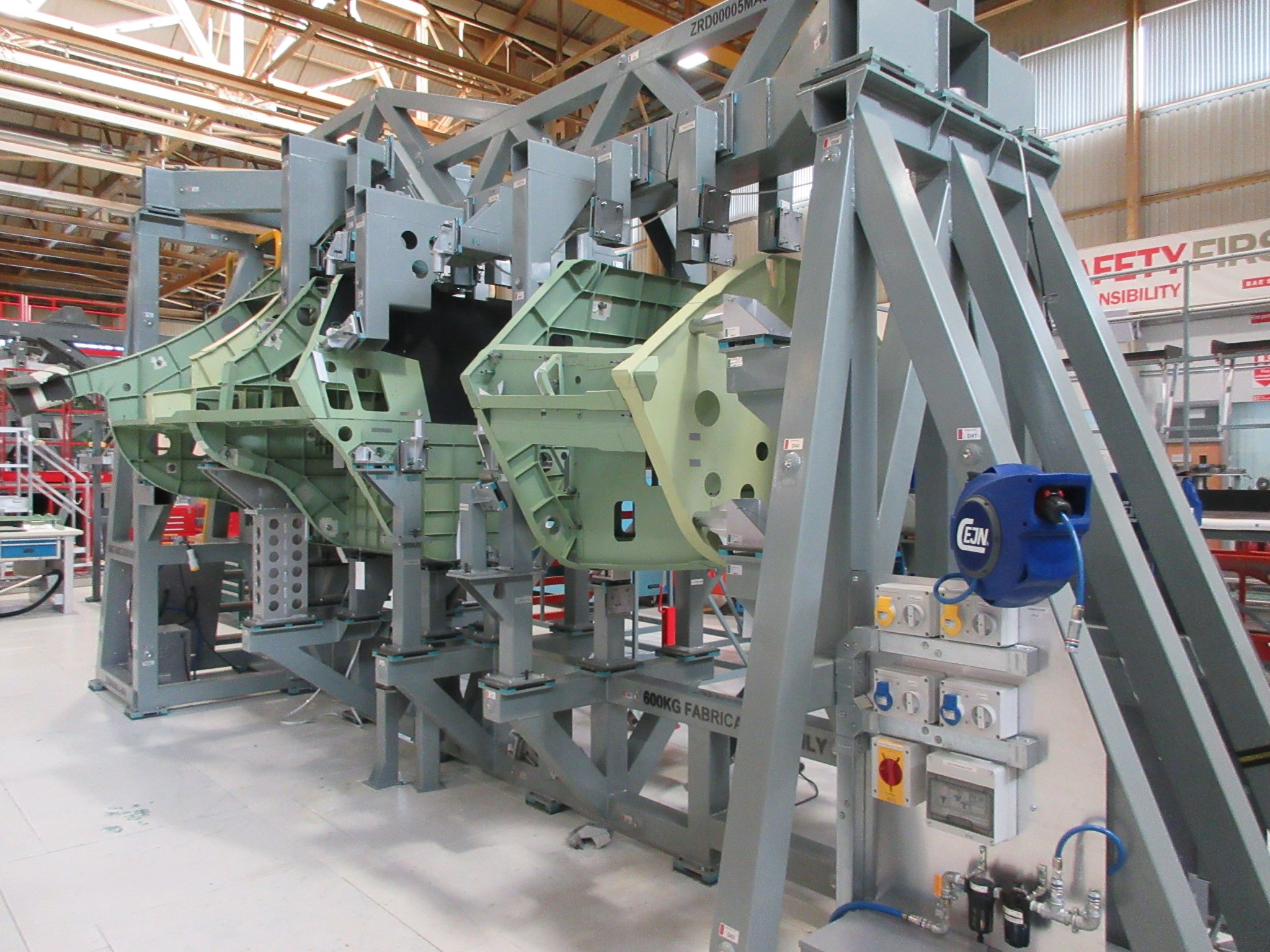 Assembly of the first BAE Tempest prototype. Photo credits: BAE Systems Air