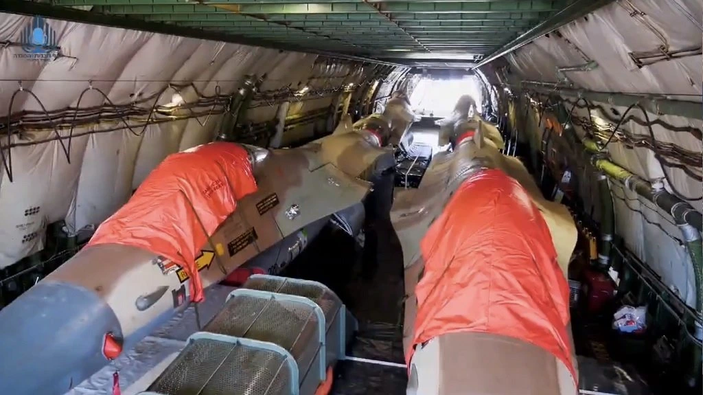 Перевезення фюзеляжів F-16 на Ан-124, 2021 рік. Фото з відкритих джерел.