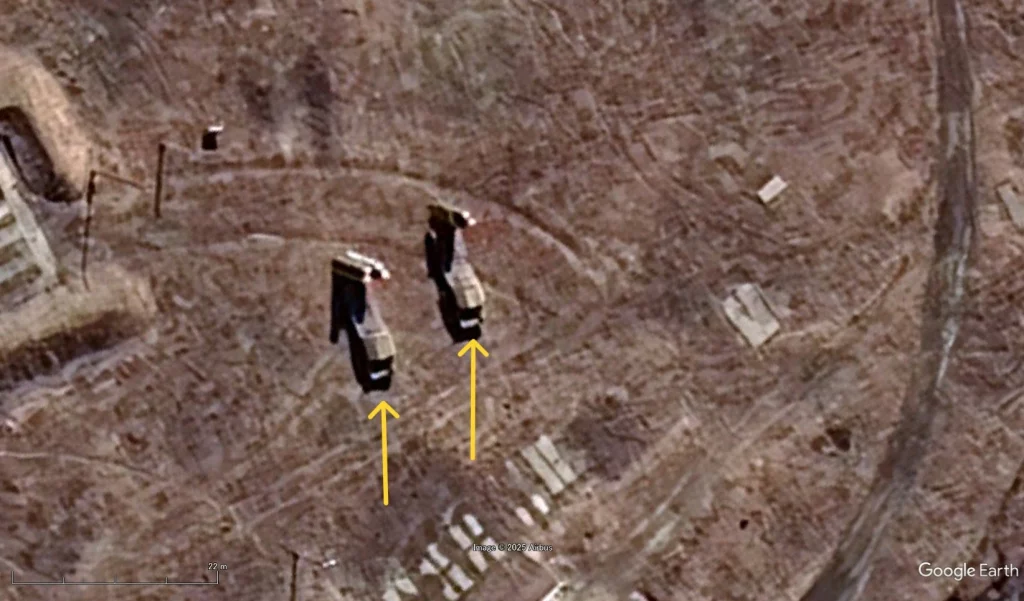 Макети на території 1534-го полку. Джерело: AS_22im.