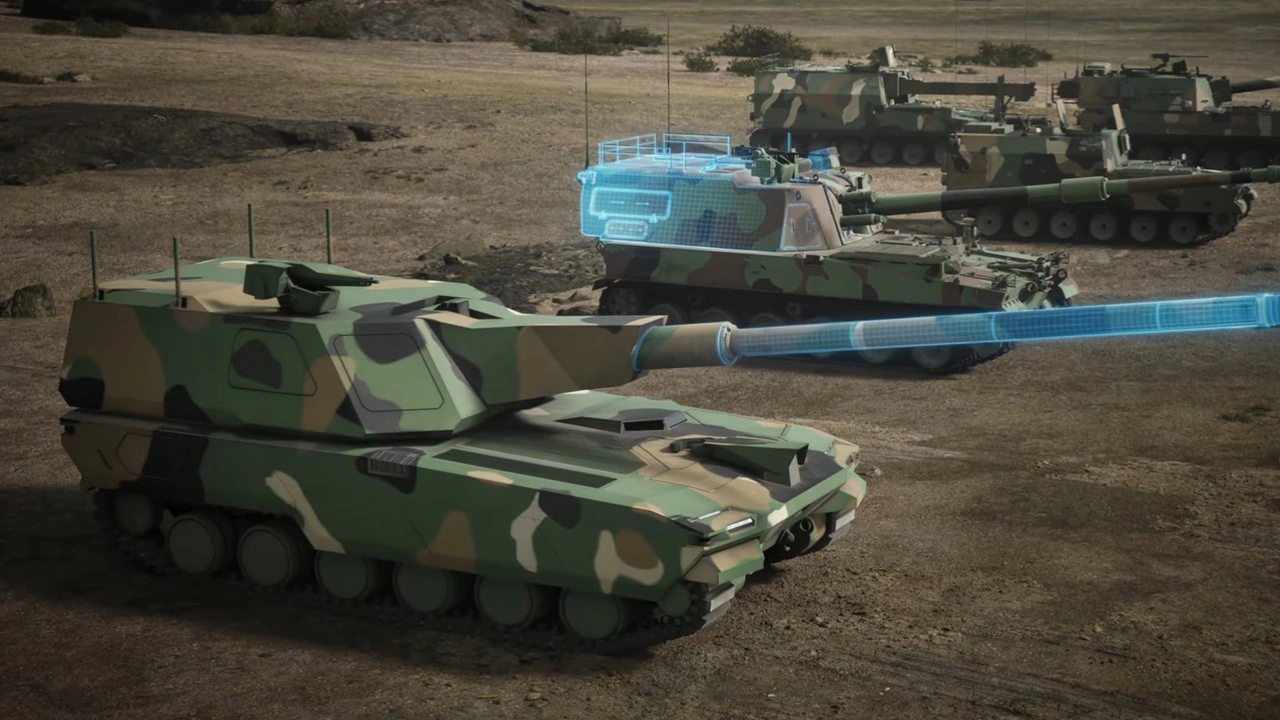 Концепт безпілотної самохідної гаубиці K9A3. Джерело: Hanwha Aerospace