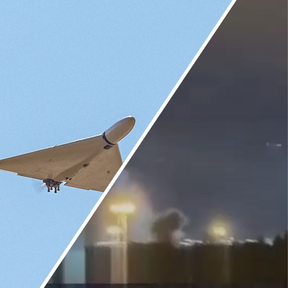 Дрони атакували об’єкти в місті Єлабуга де збирають «Shahed»