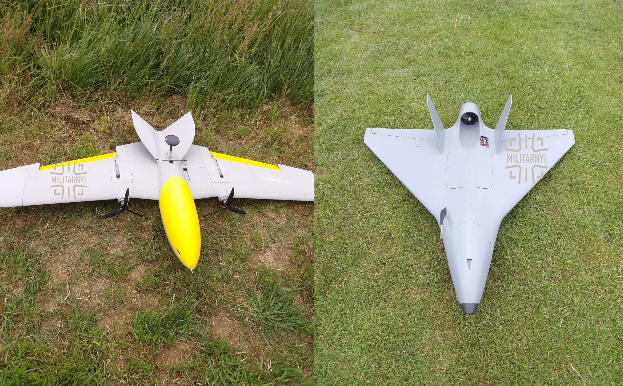 Interceptor drones from TRL Drones. Photo credits: Militarnyi