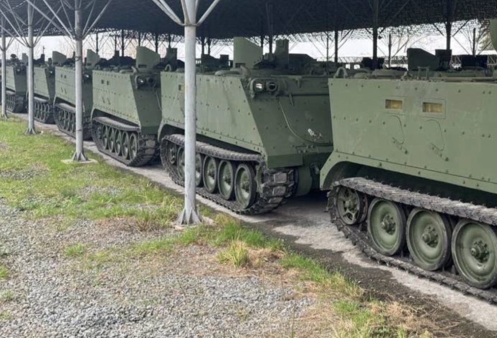 Italian VCC-2 (M113) armored personnel carriers. 2024. Source: @Maks_NAFO_FELLA