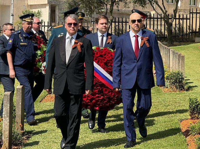 Sergei Surovikin in Algeria. Photo credits: Russian Embassy in Algeria