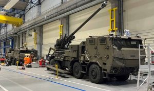 Partially localized production of CAESAR self-propelled artillery systems will begin in the Czech Republic in early June