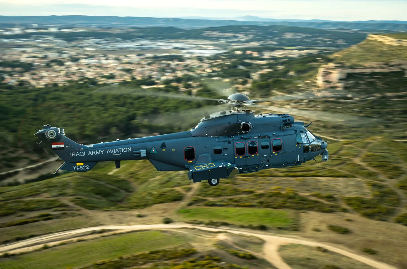 H225M Caracal армії Іраку. Квітень 2025. Фото: Airbus Helicopters