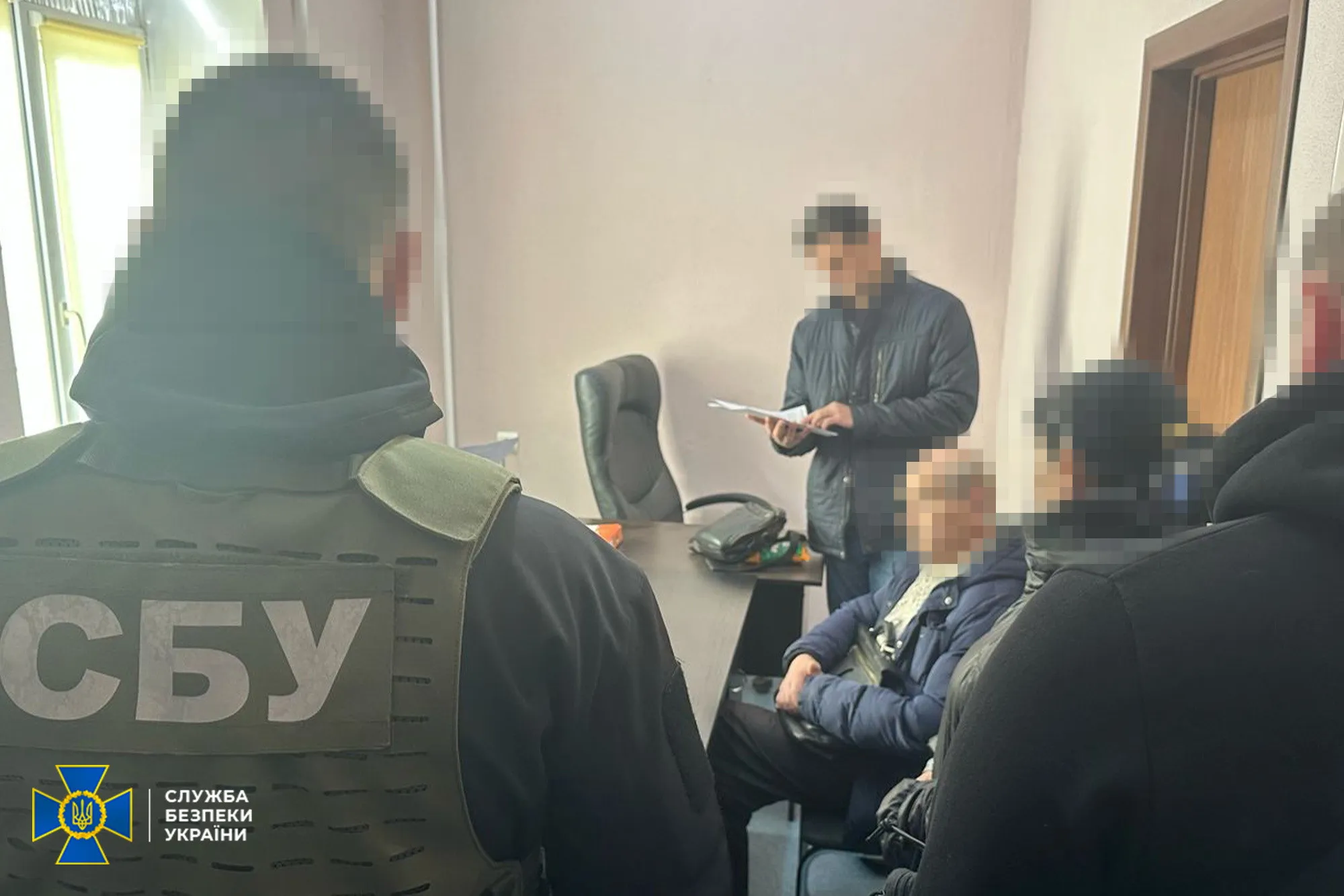 Detention of the son of the ex-CEO of Motor Sich. May 2025. Photo credits: Security Service of Ukraine