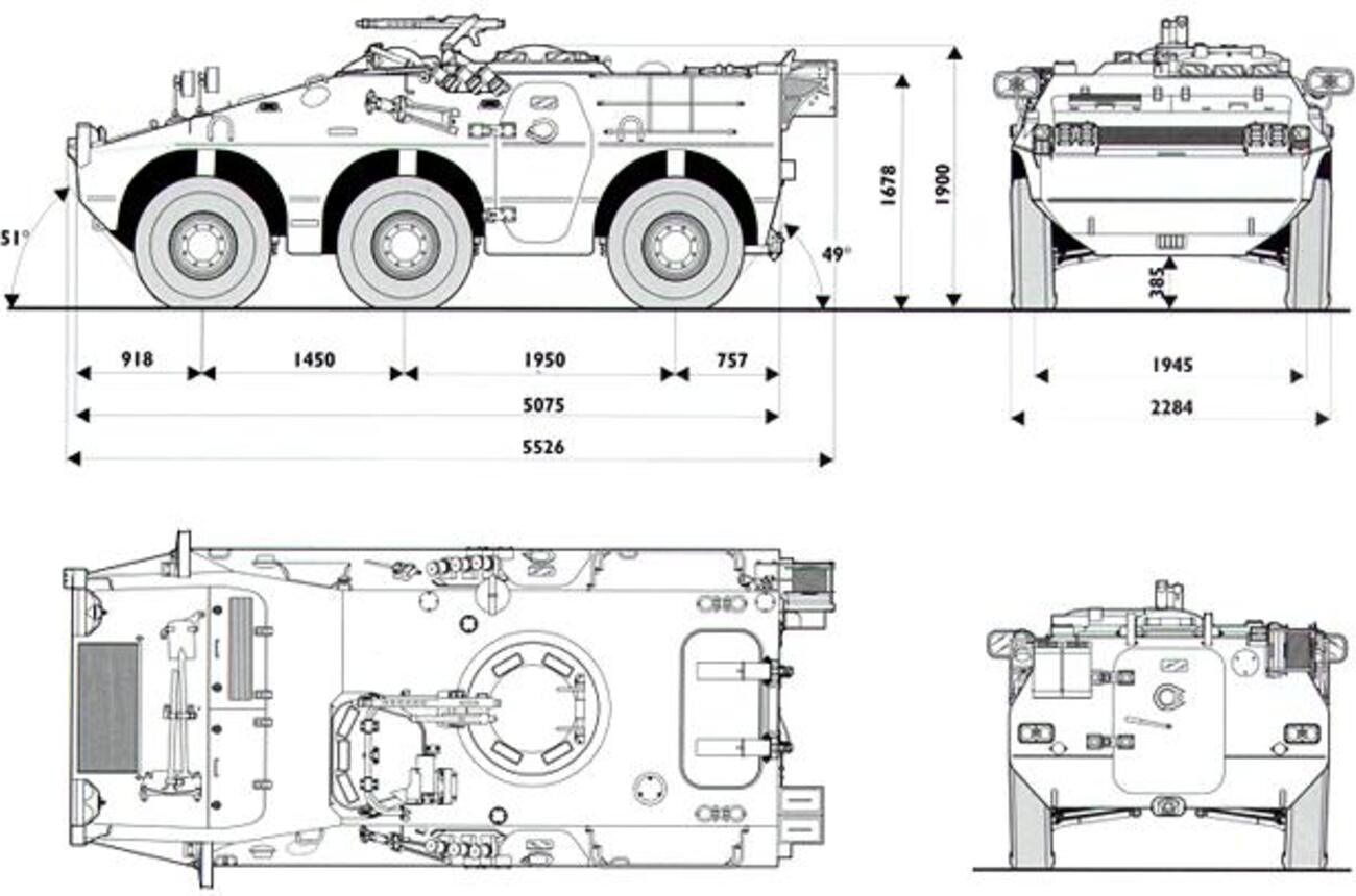 Колісний БТР Puma 6×6