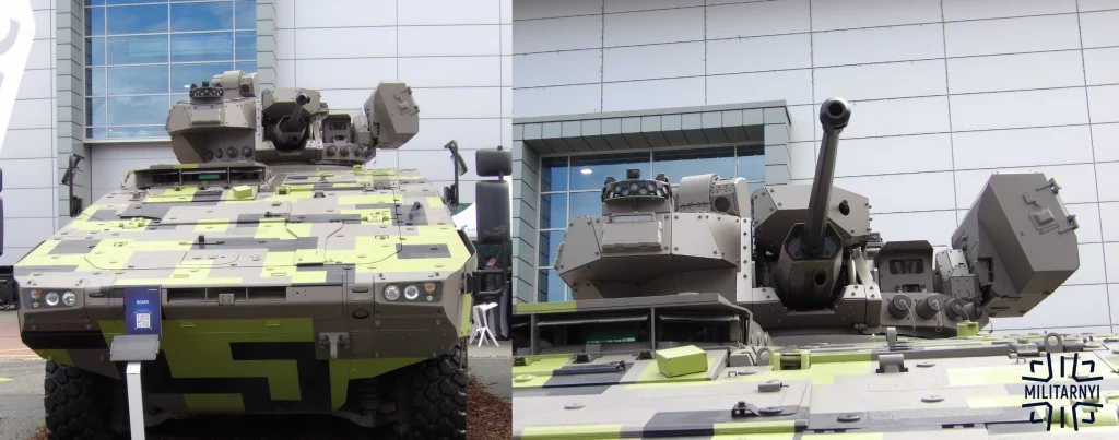 Boxer з бойовим модулем Turra 30 на виставці IDET 2025. Фото Мілітарний