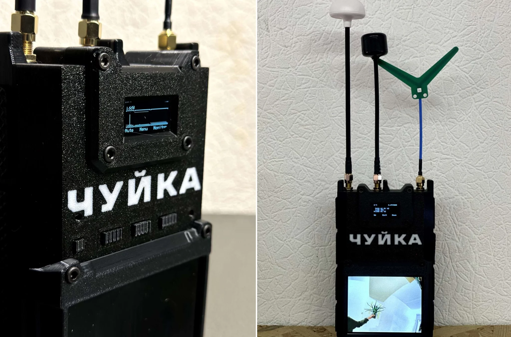 Drone video signal detector Chuyka 3.0 by BlueBird Drones. Photo credits: BlueBird Drones