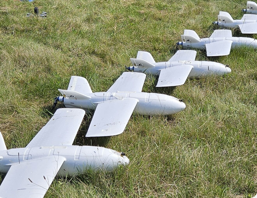 VB140 Flamingo interceptor drones. Photo credits: Brave Inventors