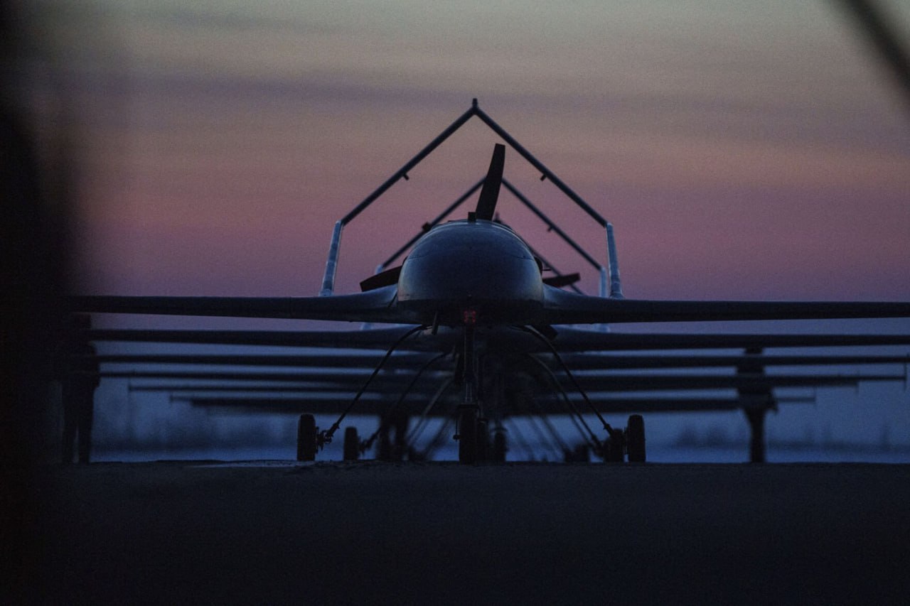 Lyuityi long-range drones. Photo credits: Evgeniy Maloletka/The Associated Press