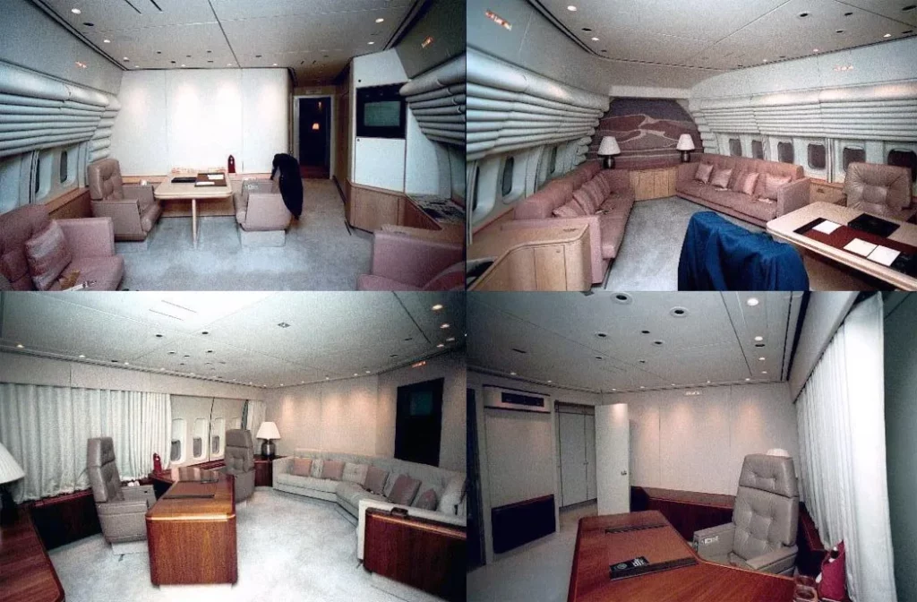 Кімнати на VC-25A. Фото: USAF