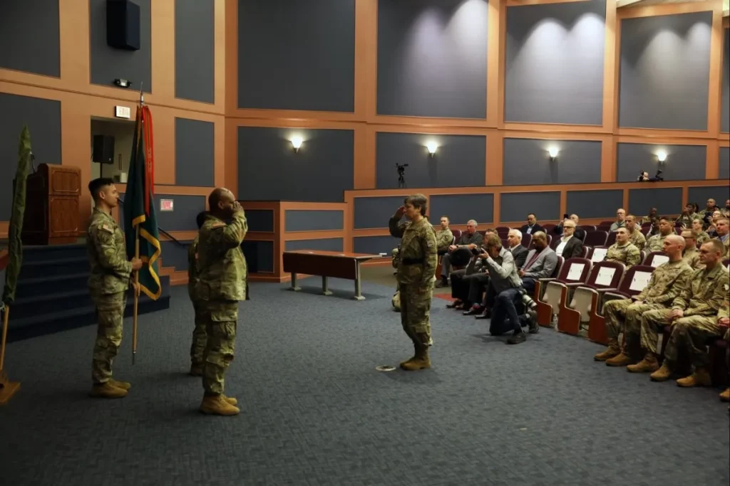 Церемонія розформування командування інформаційних операцій. Фото: US Army