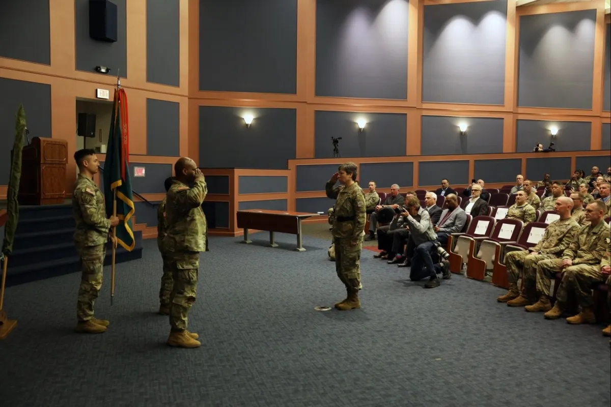 Церемонія розформування командування інформаційних операцій. Фото: US Army