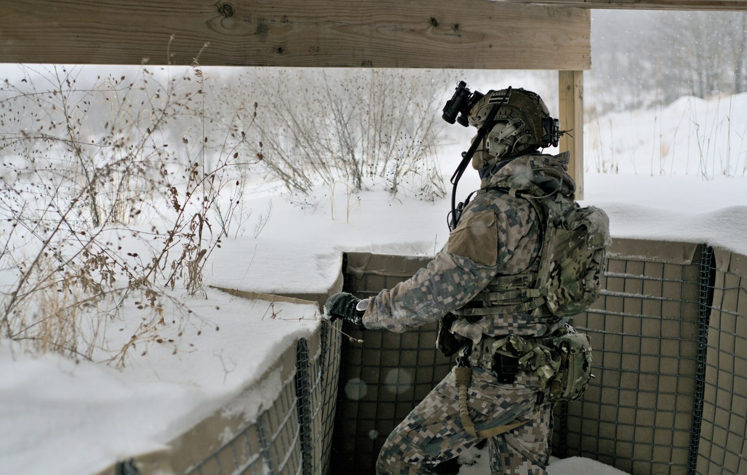 Illustrative photo of servicemen of the Latvian Armed Forces. Photo from open sources