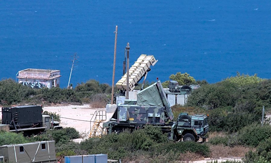 The Patriot PAC-2 system launcher and radar in Haifa, Israel, August 29, 2013. Photo credits: Baz Ratner