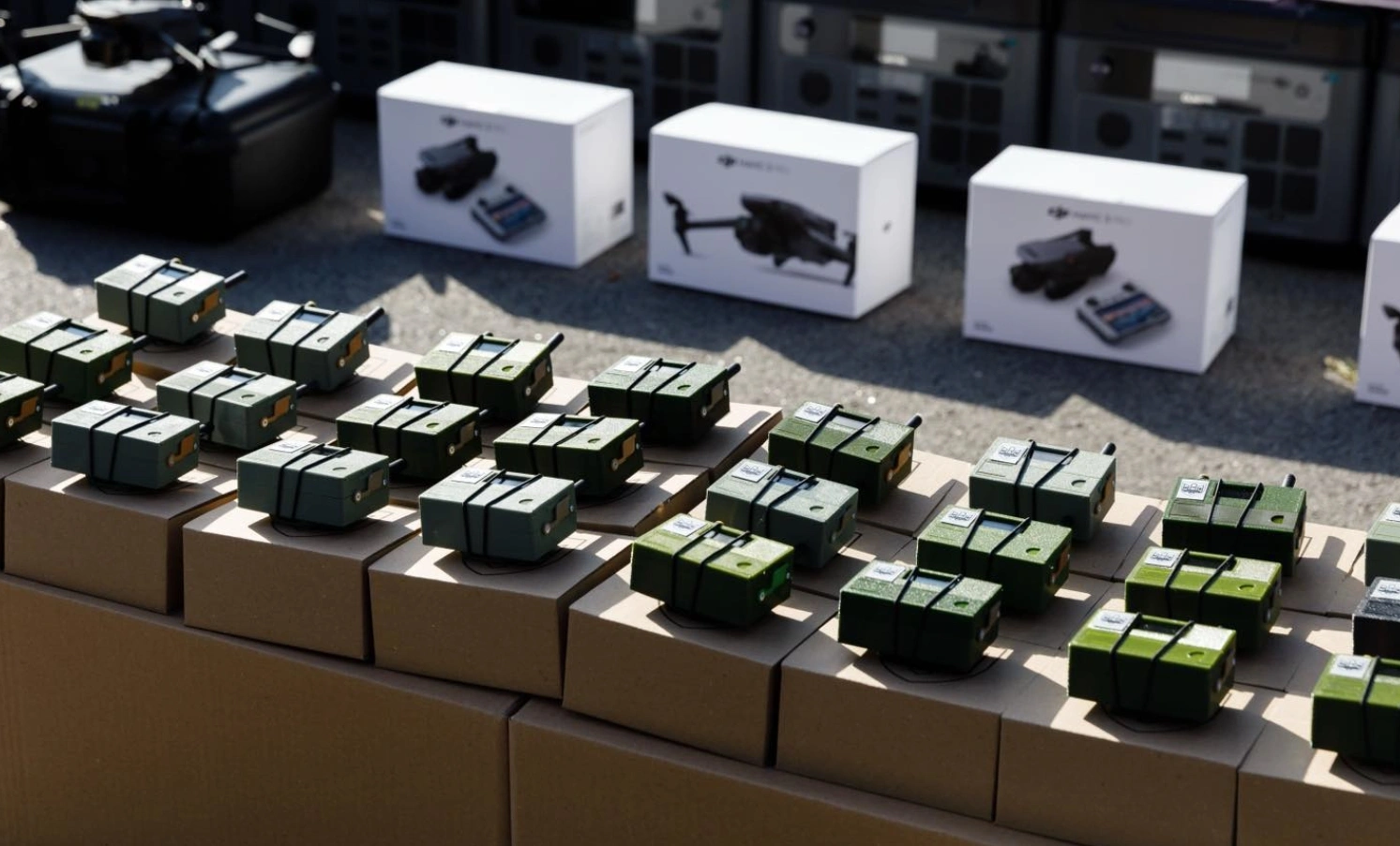 Системи "Цукерок" для військових. Червень 2025. Україна. Джерело: Петро Порошенко