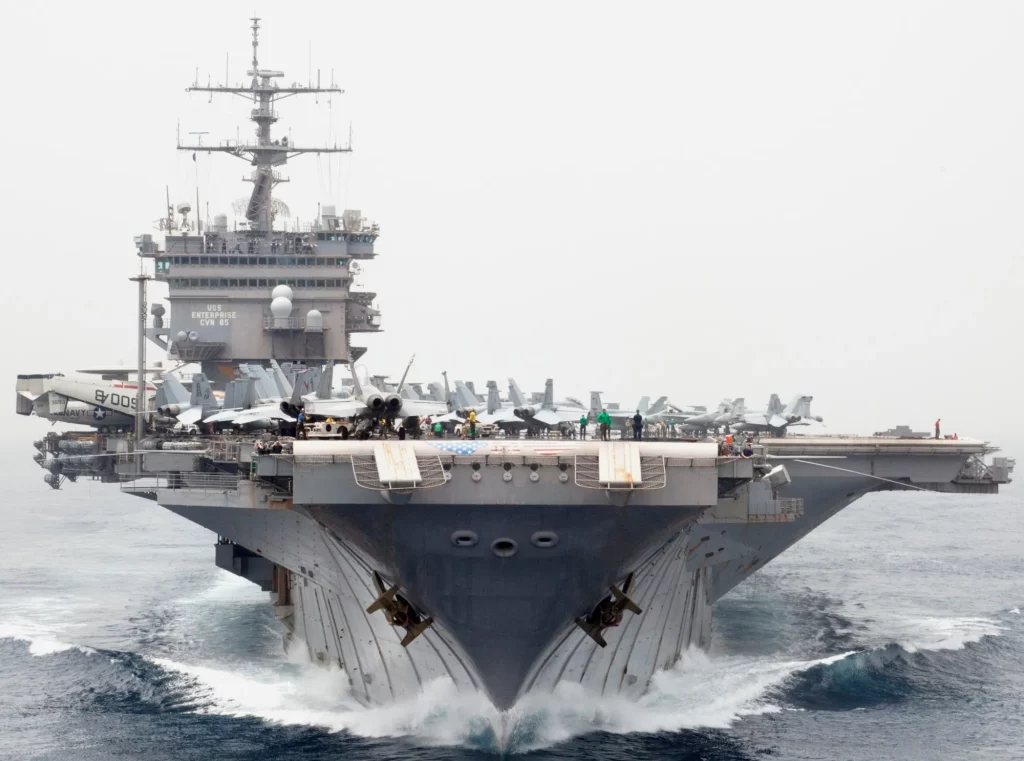 Авіаносець USS Enterprise (CVN-65). Фото seaforces.org