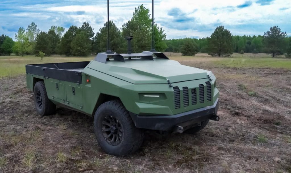 Безпілотна надземна платформа Protector. 2025 рік. Фото: компанія «Українська бронетехніка»