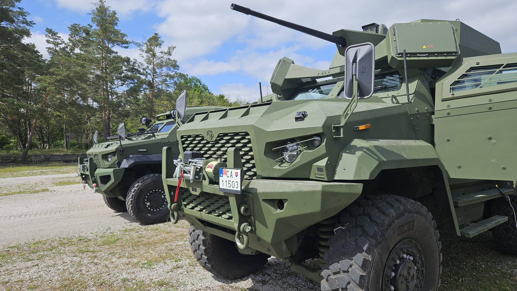 Створена для України: показали вогневі тести зенітної установки Wolf 25 AD