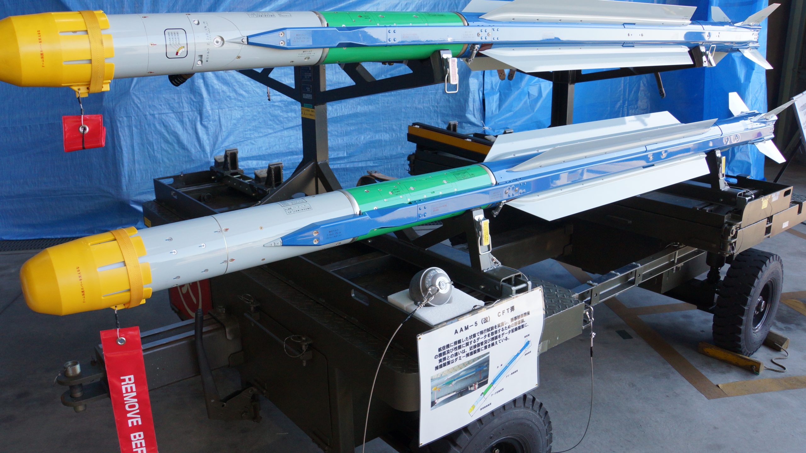 Авіаційна ракета AAM-5 та AAM-5B. Фото: Hunini