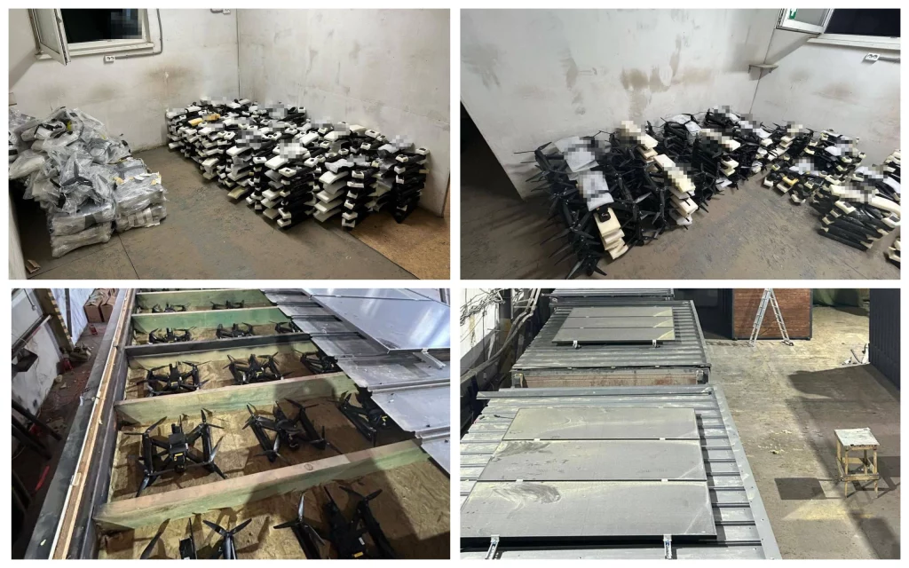 Підготовка дронів для атаки в рамках операції "Павутина". Фото Лачен