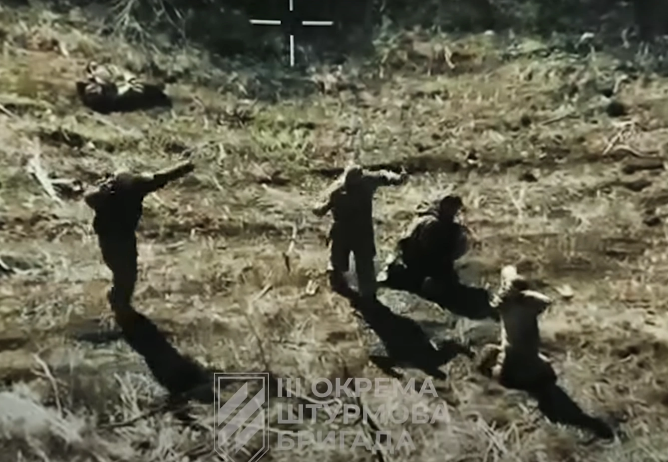 Один боєць Третьої штурмової полонив чотирьох окупантів