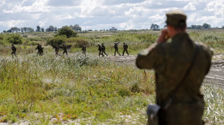 Russian military in the Kaliningrad region