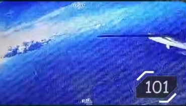 Момент перехоплення російського «Орлан-10» у 33 км за лінією фронту. Фото: Мадяр 