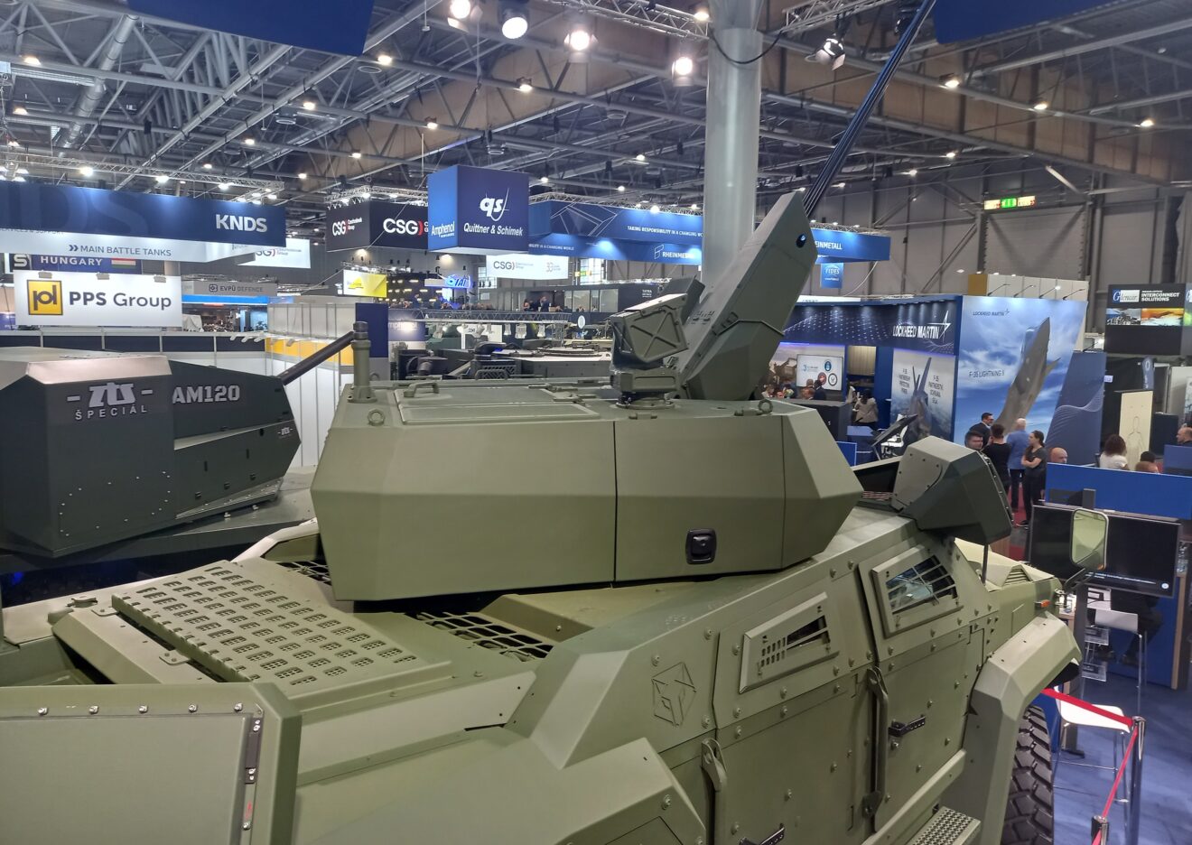 The tower is from the Slovenian company Valhalla Turrets. Source: Futurearmy.sk